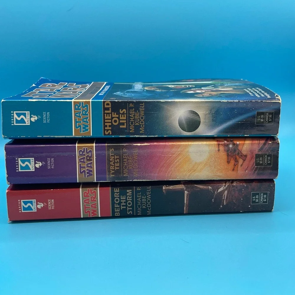 Star Wars Black Fleet Crisis Trilogy Michael P Kube-McDowell Science Fiction‎